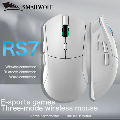 Bluetooth Wireless Gaming Mouse – Rechargeable, 12000 DPI