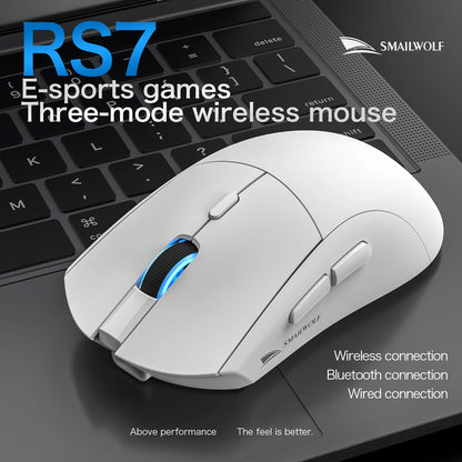 Bluetooth Wireless Gaming Mouse – Rechargeable, 12000 DPI
