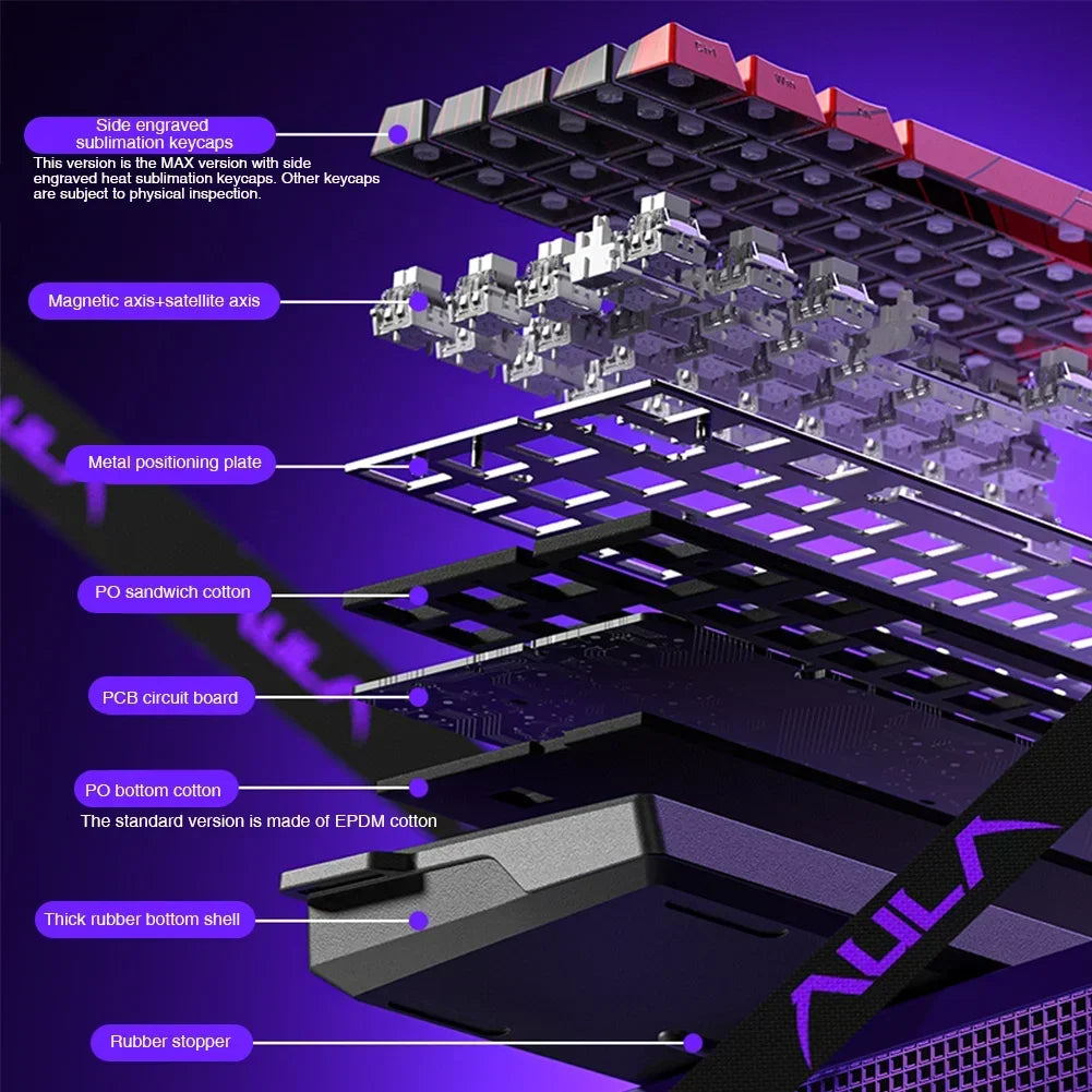 Gaming Mechanical Keyboard 8K Polling with Magnetic Switches
